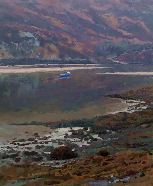 Cape Wrath Ferry, 2008. 23cm by 28cm